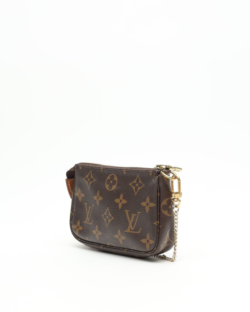 Louis Vuitton Monogram Mini Pochette Accessories Bag