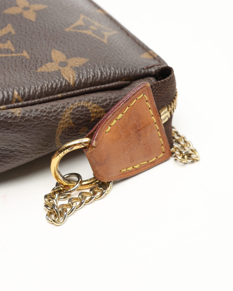Louis Vuitton Monogram Mini Pochette Accessories Bag