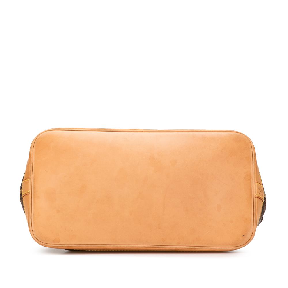 Louis Vuitton B Louis Vuitton Brown Monogram Canvas Fabric Monogram Alma PM France