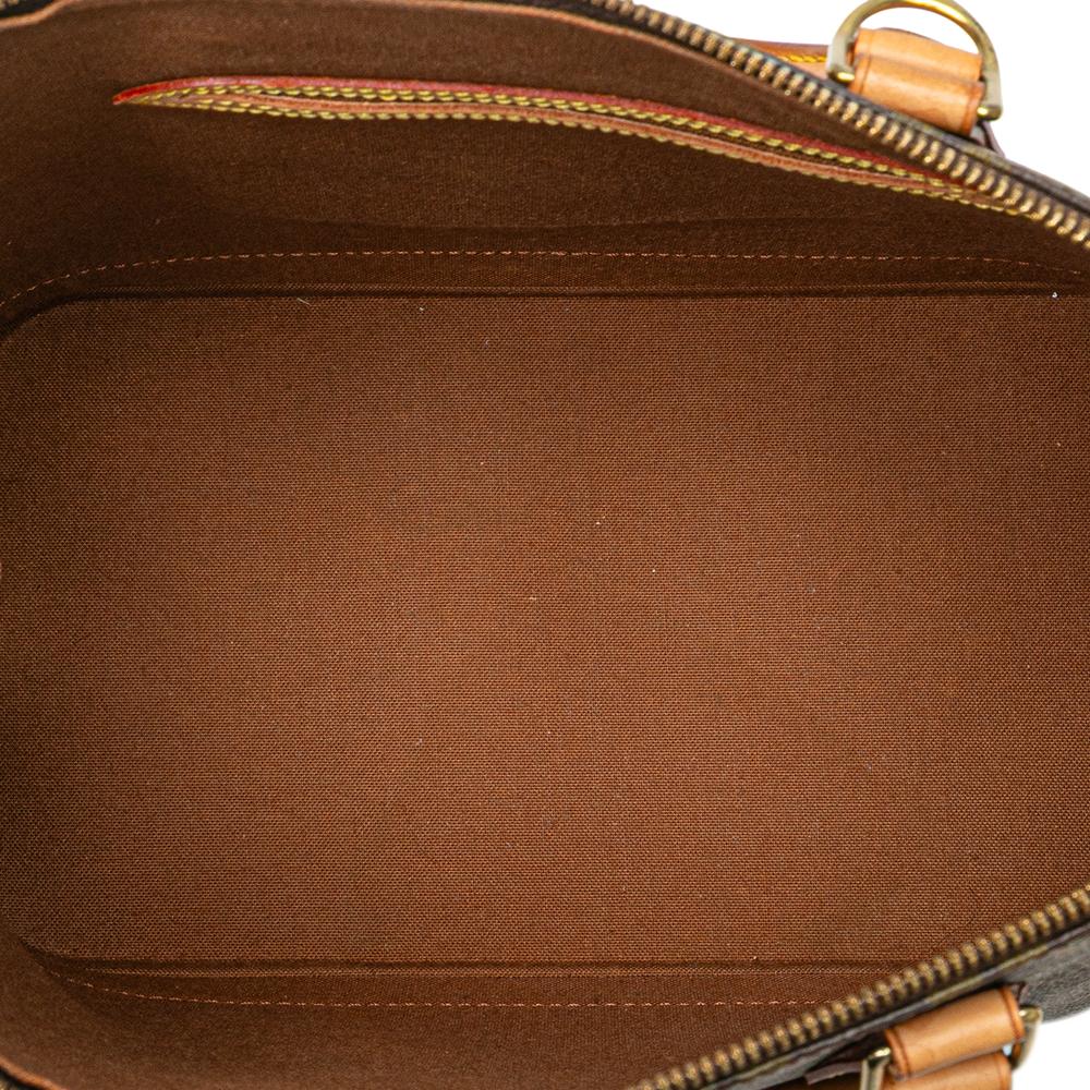 Louis Vuitton B Louis Vuitton Brown Monogram Canvas Fabric Monogram Alma PM France