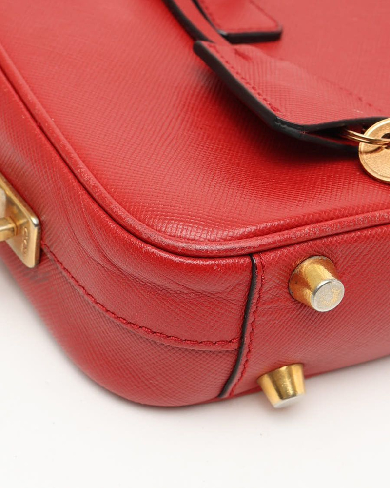 Prada Saffiano Lux Mini Bag