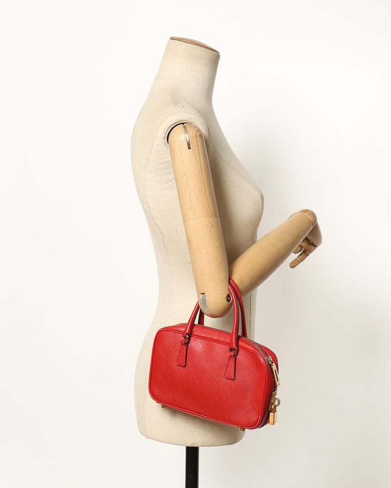 Prada Saffiano Lux Mini Bag