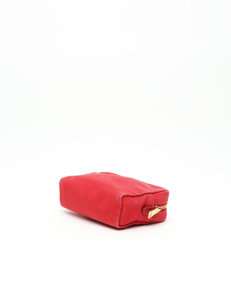 Prada Canvas Toiletry Pouch
