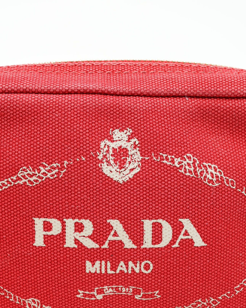 Prada Canvas Toiletry Pouch