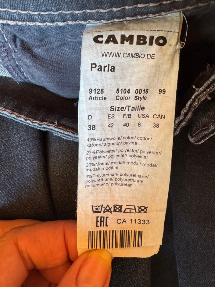 Cambio Parla blue jeans 38