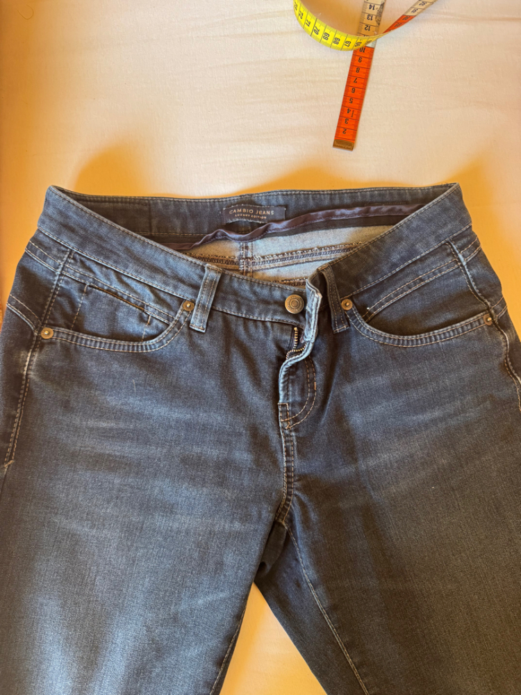 Cambio Liu seam jeans blue 38