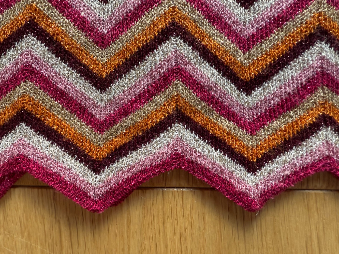 M Missoni Fun striped and zigzag top!