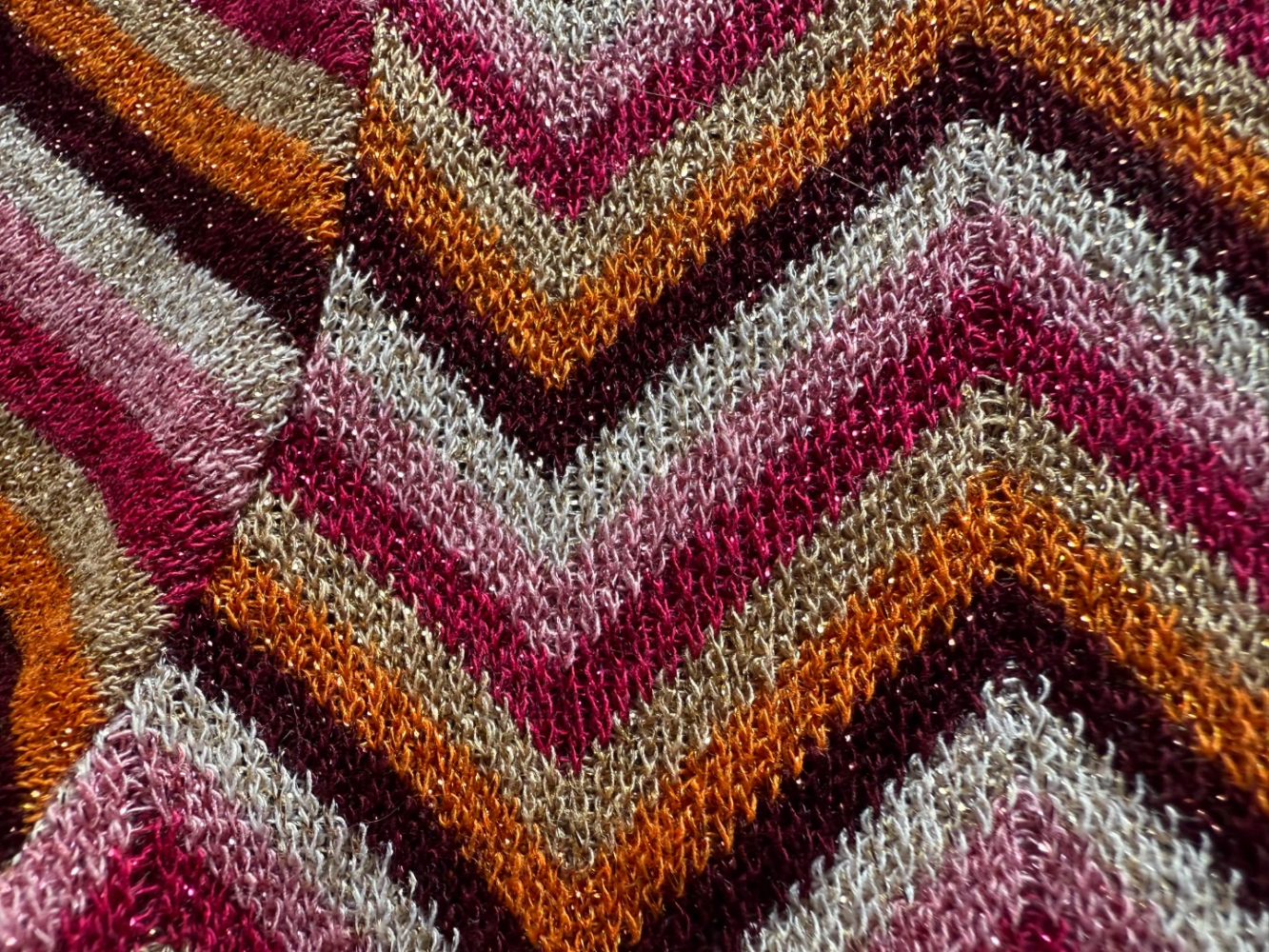 M Missoni Fun striped and zigzag top!