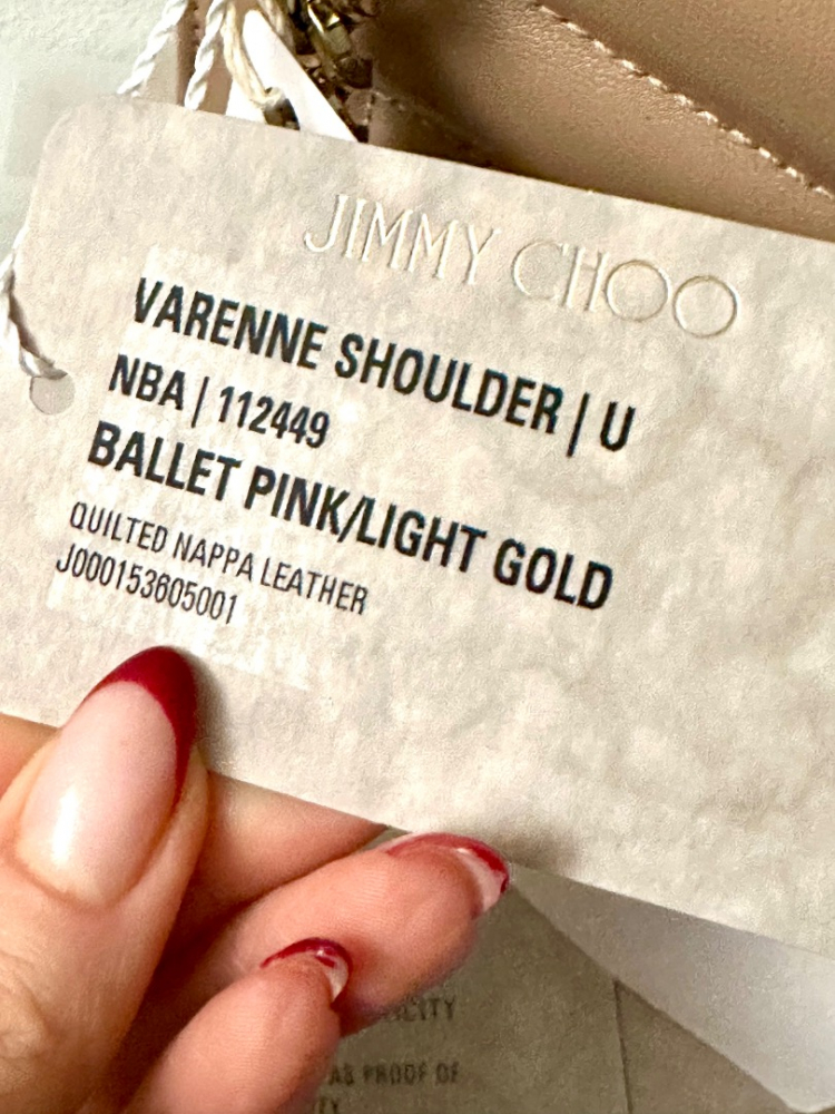 Jimmy Choo Nappa Leather bag