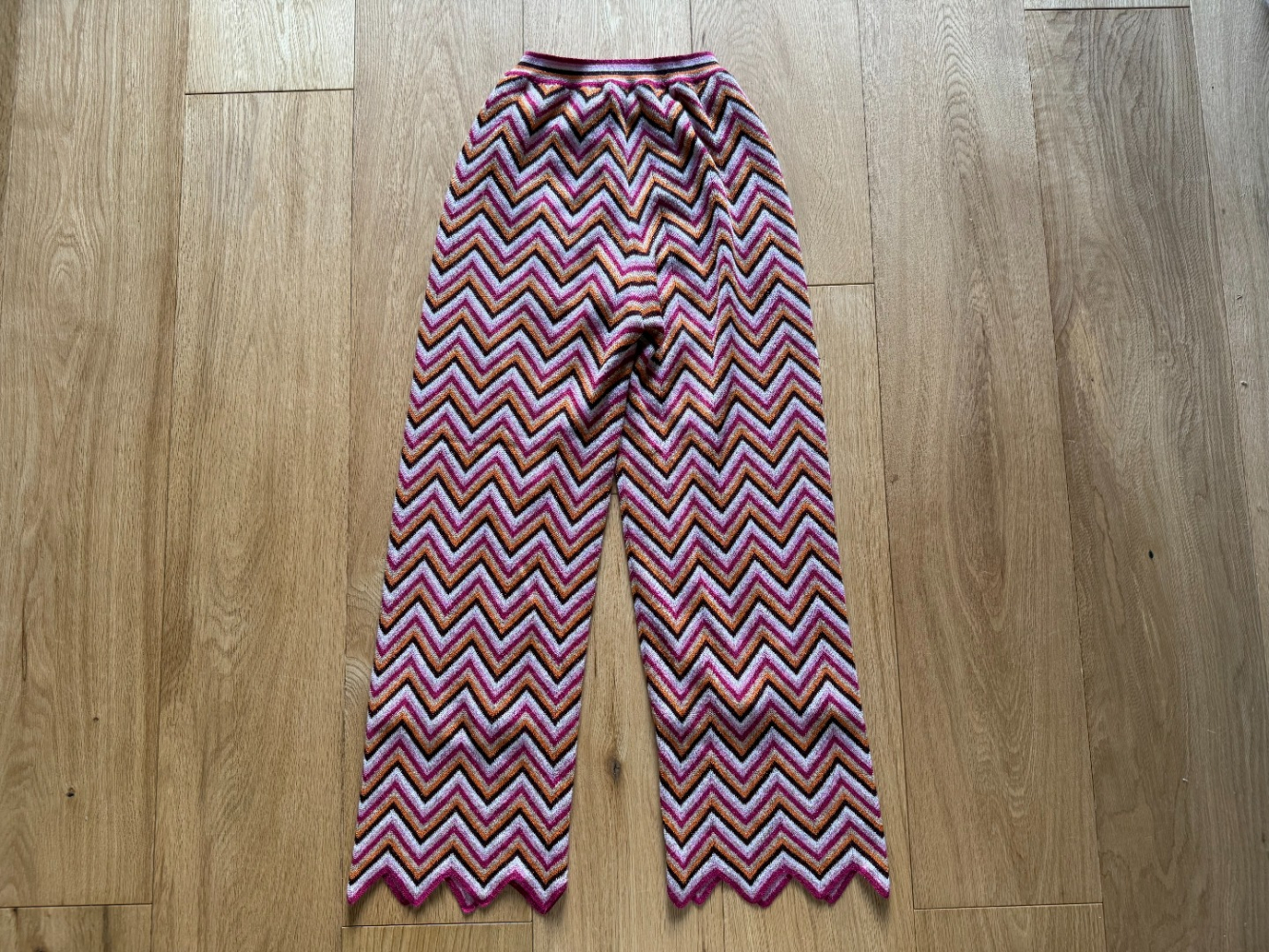 M Missoni Fun zigzag trousers!