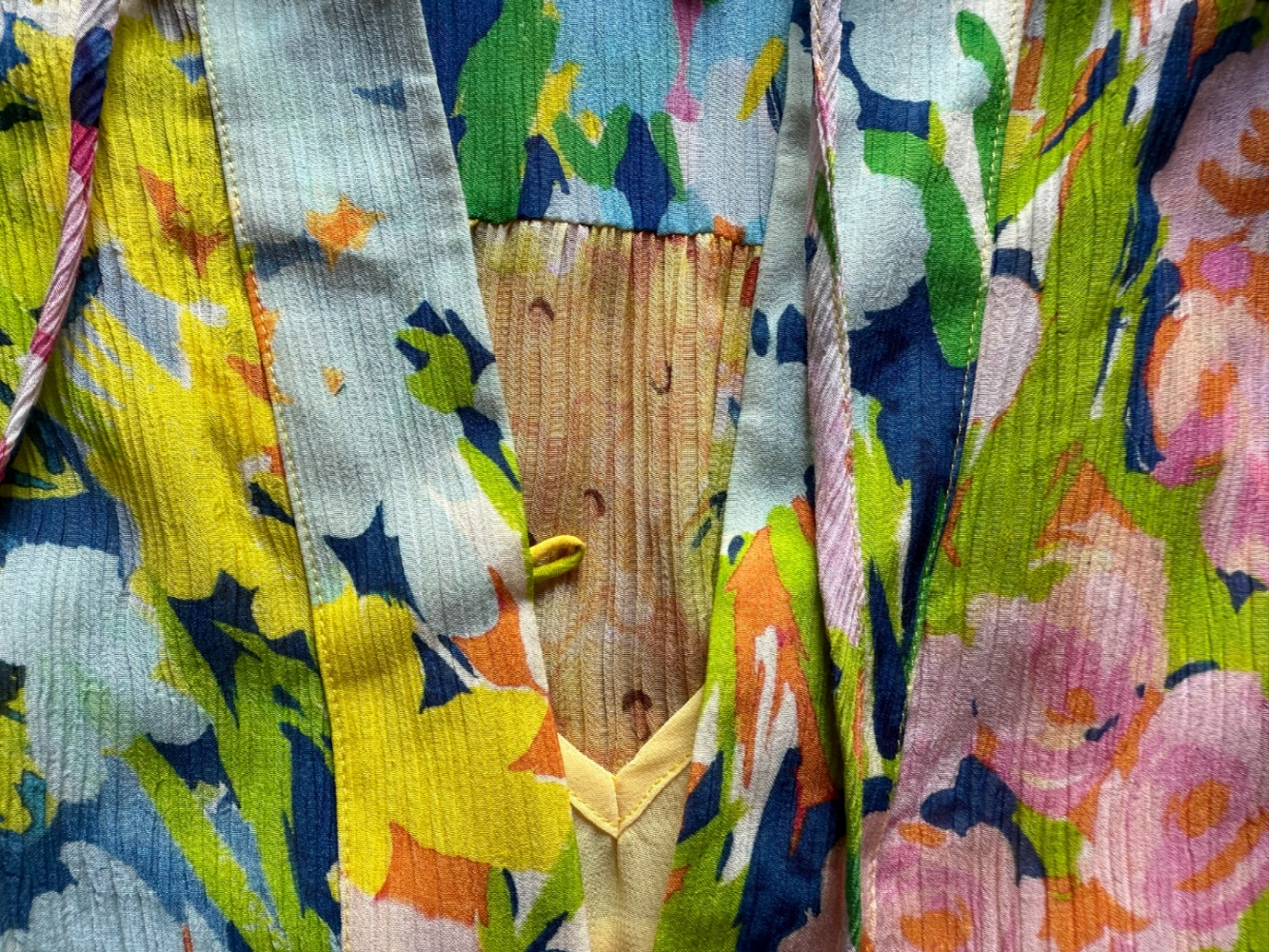 Moschino Maxikleid mit Blumenmuster