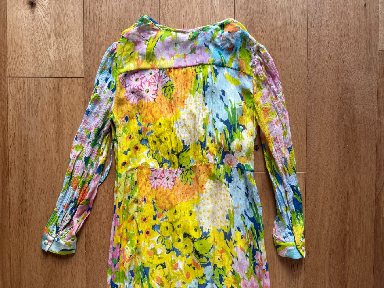 Moschino Maxikleid mit Blumenmuster