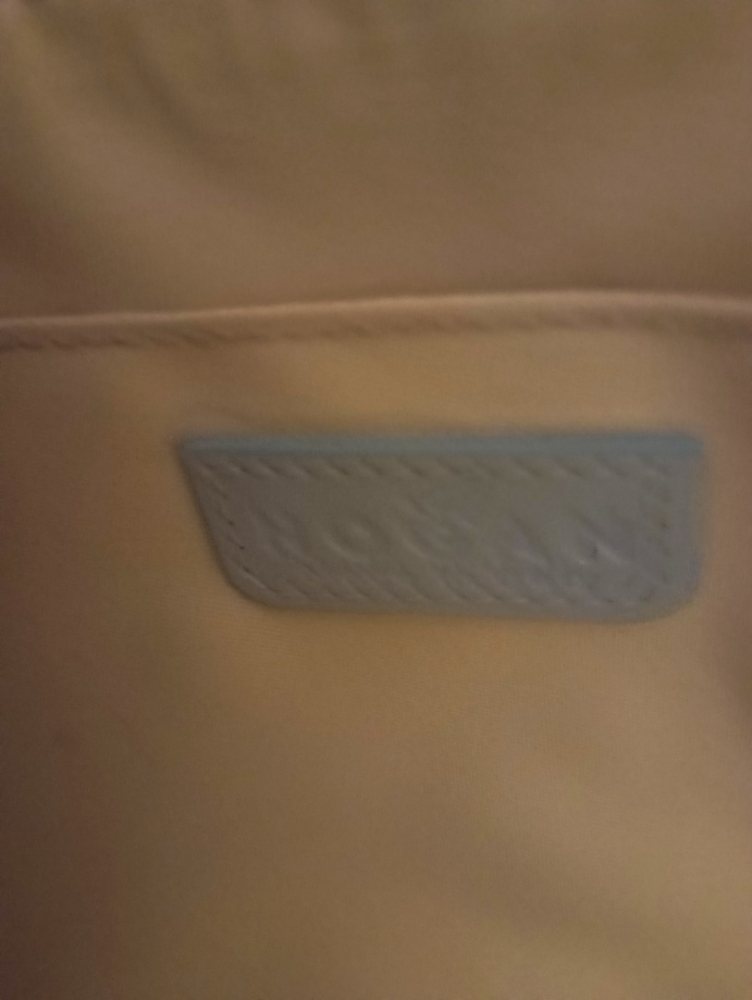 Hogan Canvas and Leather Bowling Bag