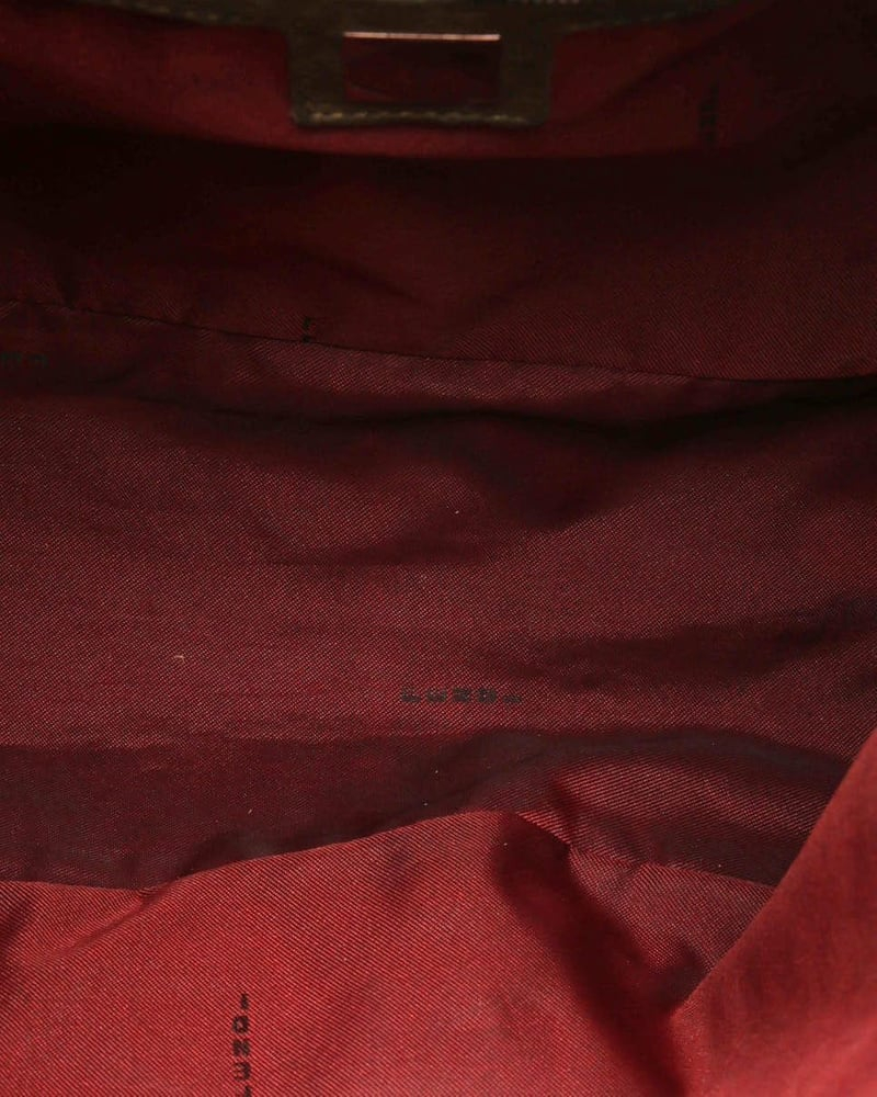 Fendi Large Suede Mamma Bag