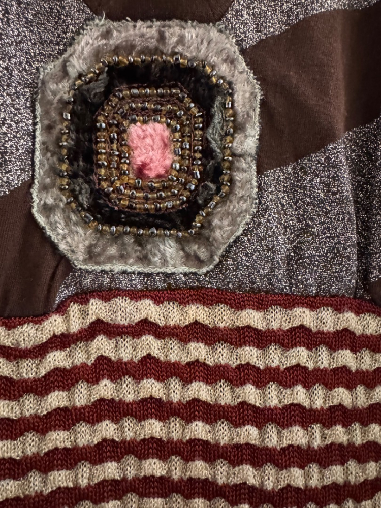 Custo Barcelona Custo Black Label Cameo Top with inserts