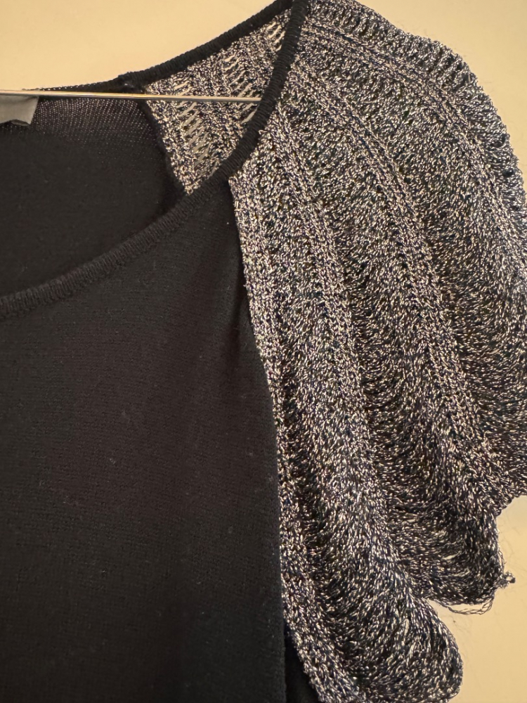 Alexander McQueen Robe tunique en lamé brodée à la main d'œillets