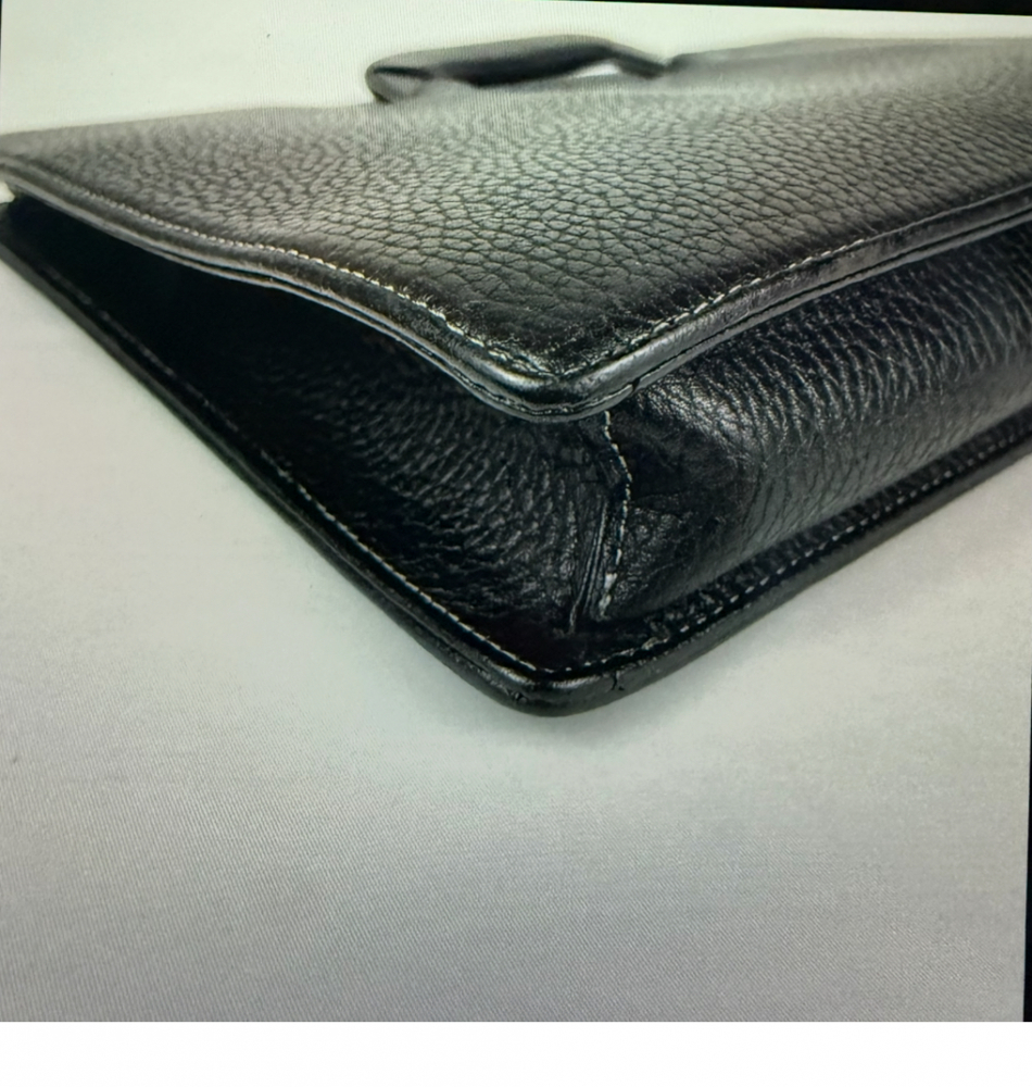 Burberry Soft Back Leather Business Bag