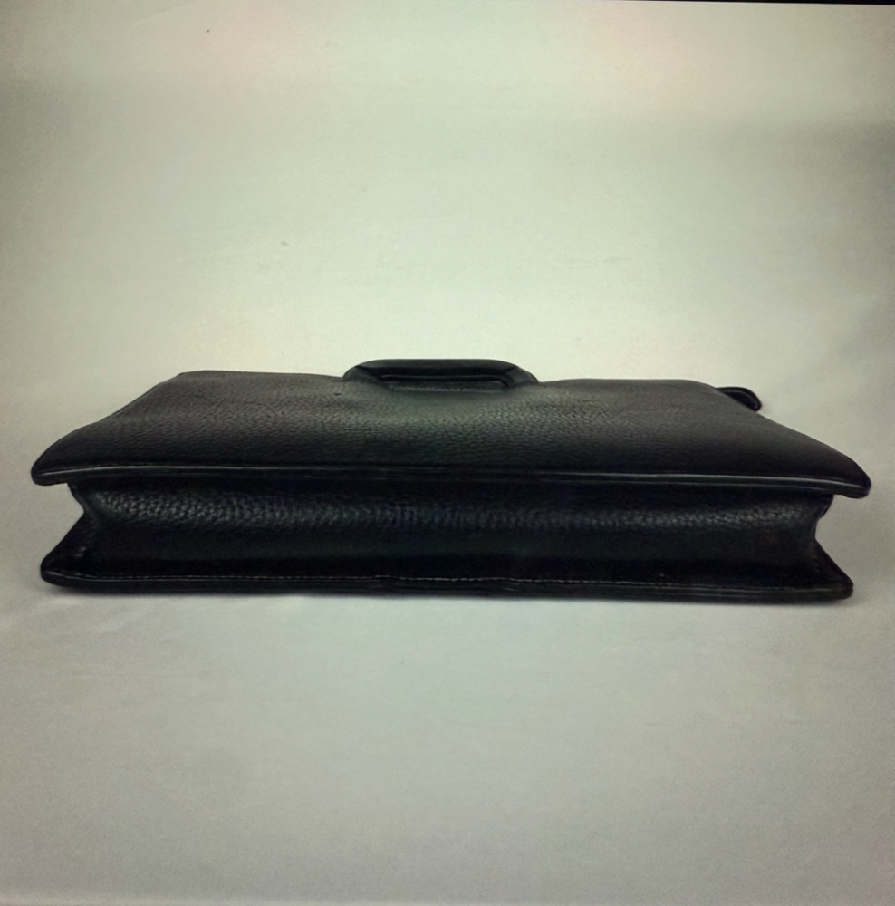 Burberry Soft Back Leather Business Bag