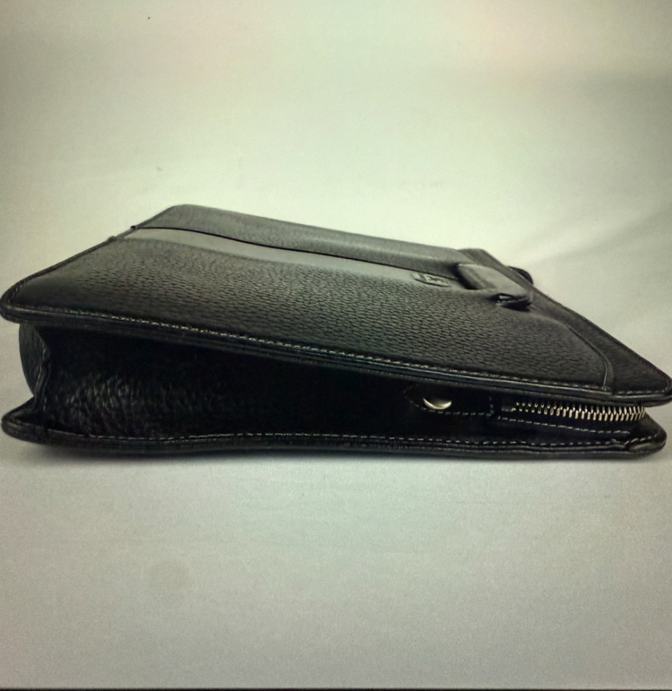 Burberry Soft Back Leather Business Bag