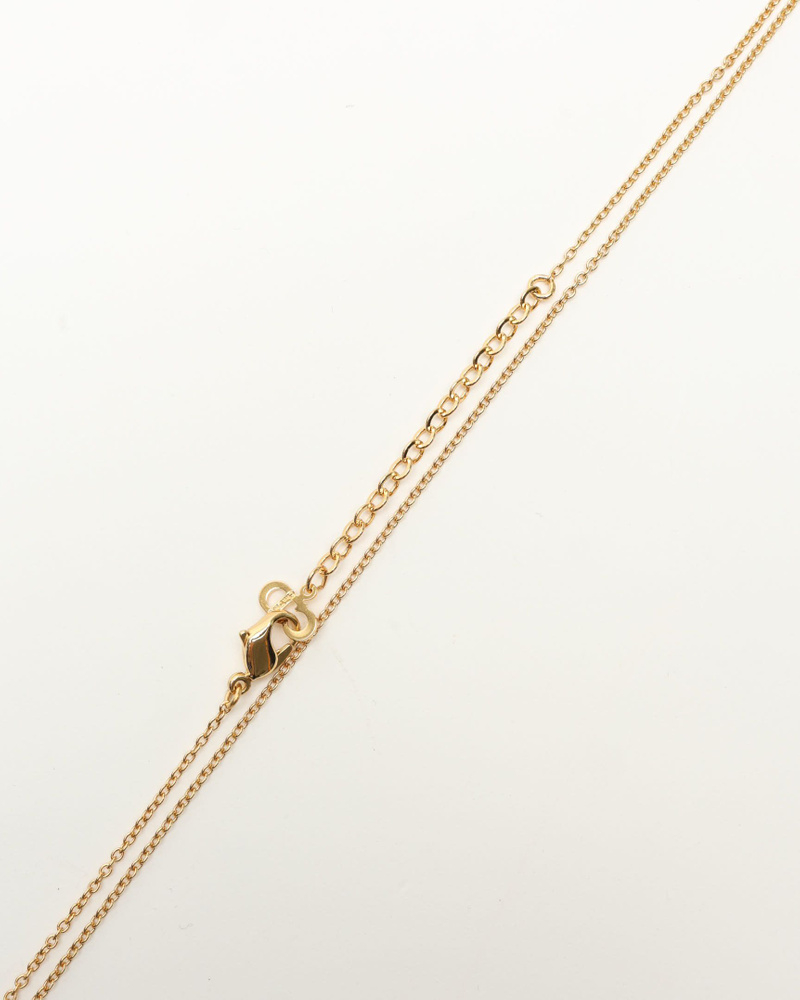 Christian Dior CD Heart Necklace