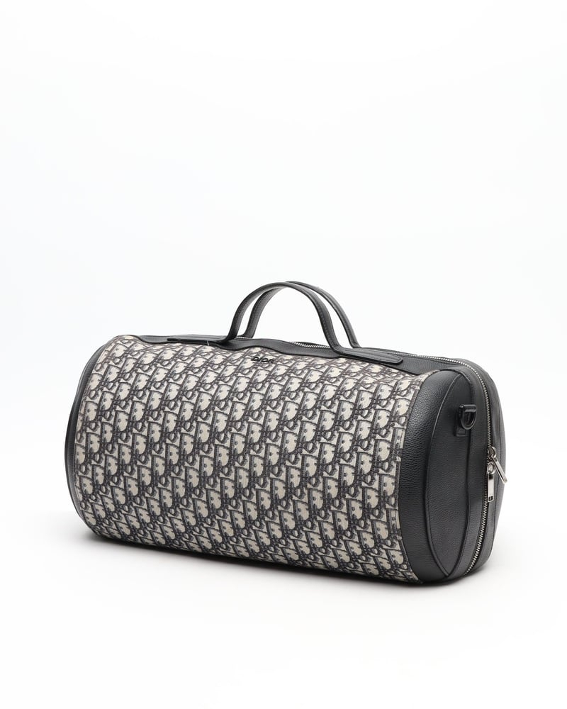 Christian Dior Jacquard Oblique 40 Weekend Bag