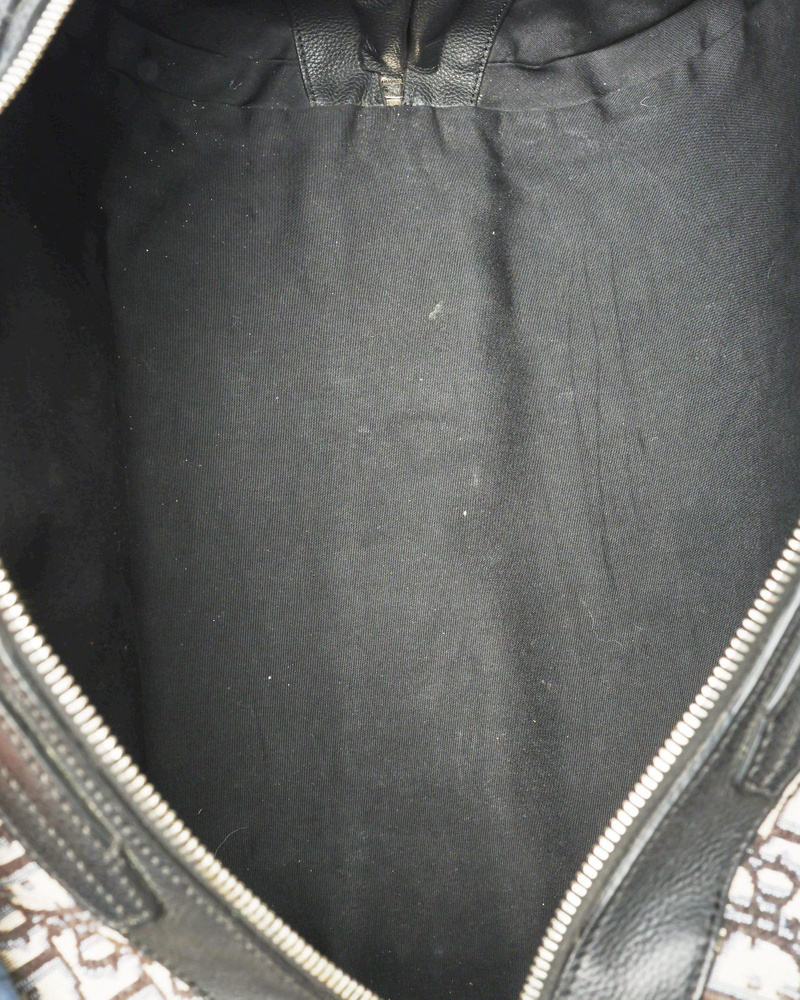 Christian Dior Jacquard Oblique 40 Weekend Bag