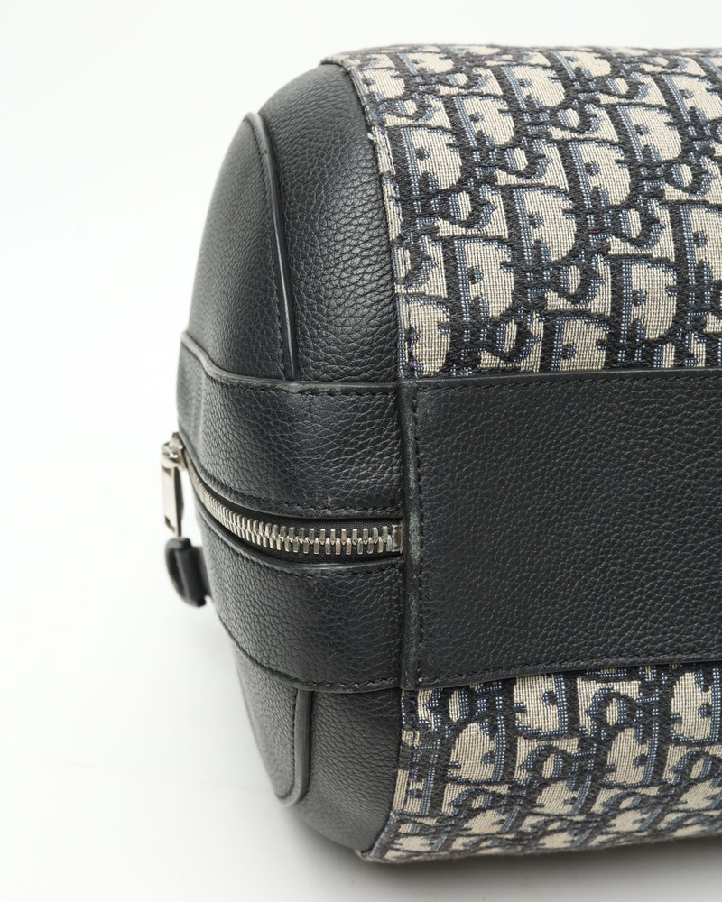 Christian Dior Jacquard Oblique 40 Weekend Bag