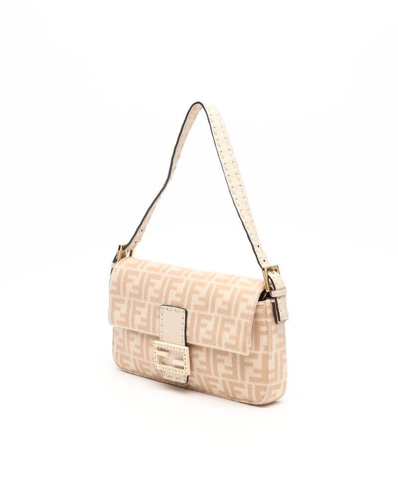Fendi Zucca Baguette Bag