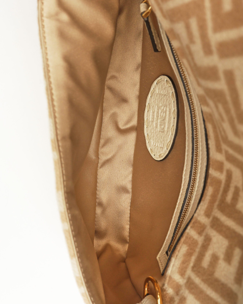 Fendi Zucca Baguette Bag