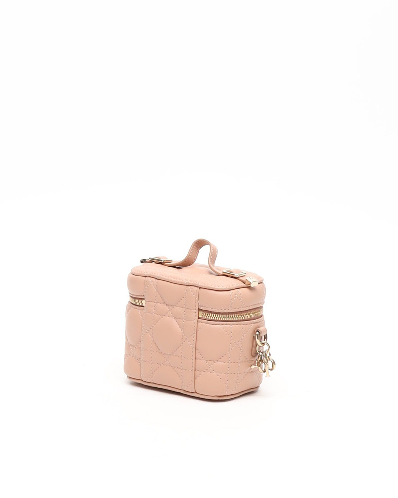 Christian Dior Micro Lady Dior Vanity Case Bag