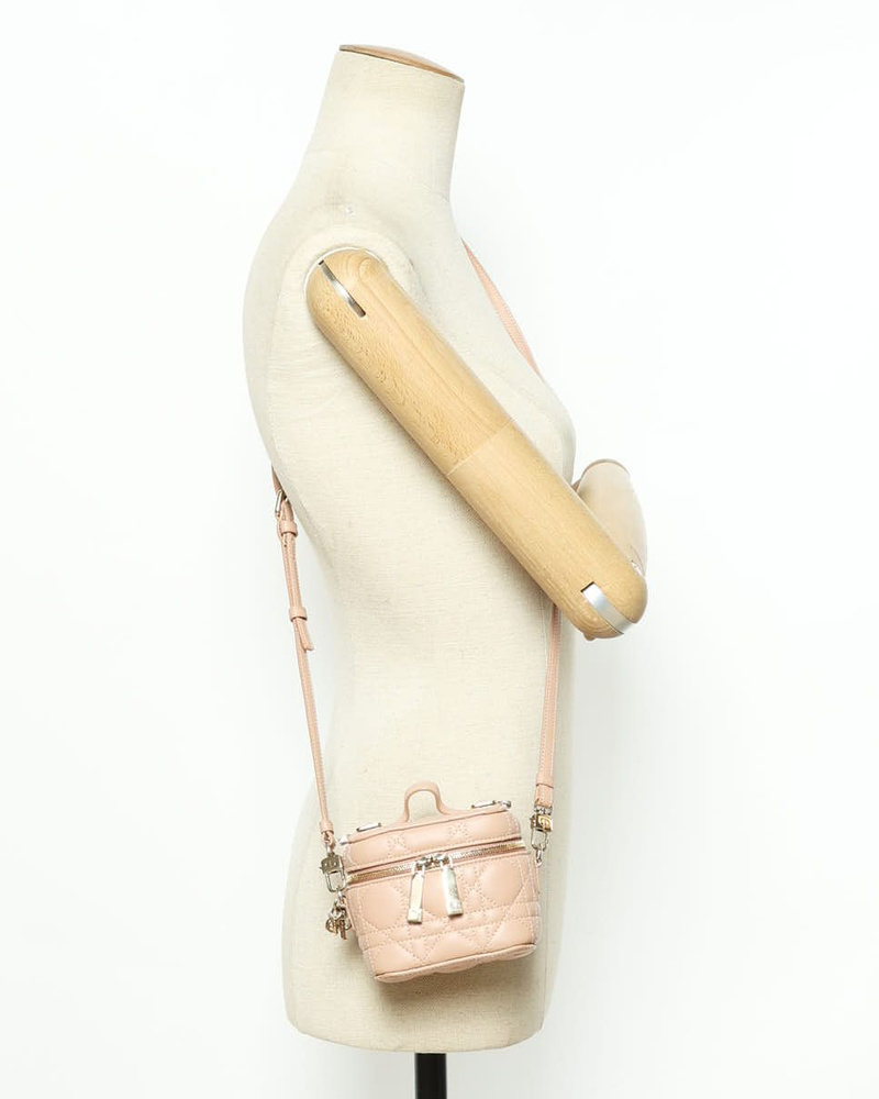 Christian Dior Micro Lady Dior Vanity Case Bag