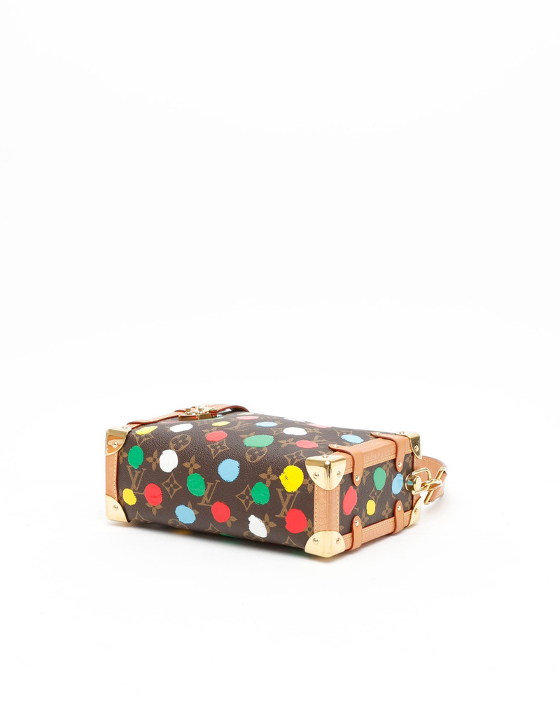 Louis Vuitton Yayoi Kusama 2023 Monogram 3D Dots Side Trunk Bag
