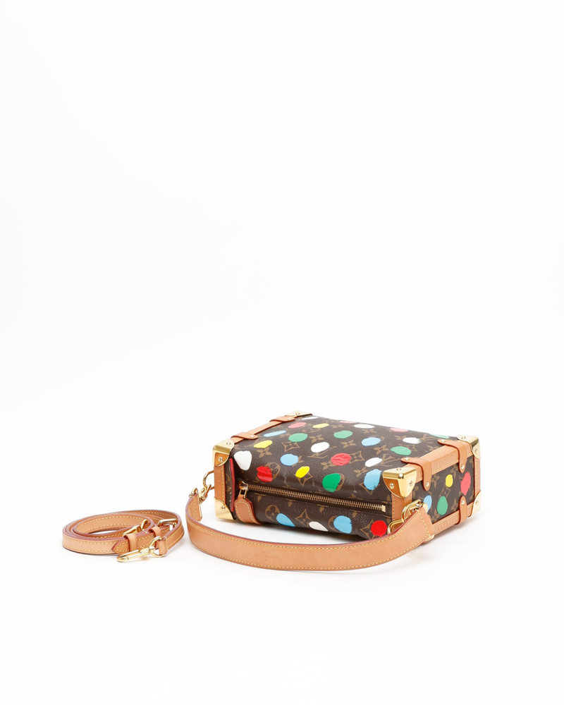 Louis Vuitton Yayoi Kusama 2023 Monogram 3D Dots Side Trunk Bag