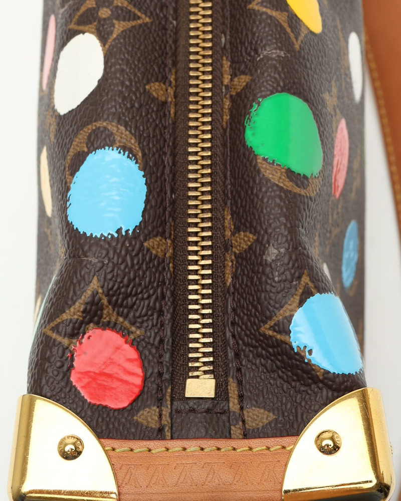 Louis Vuitton Yayoi Kusama 2023 Monogram 3D Dots Side Trunk Bag
