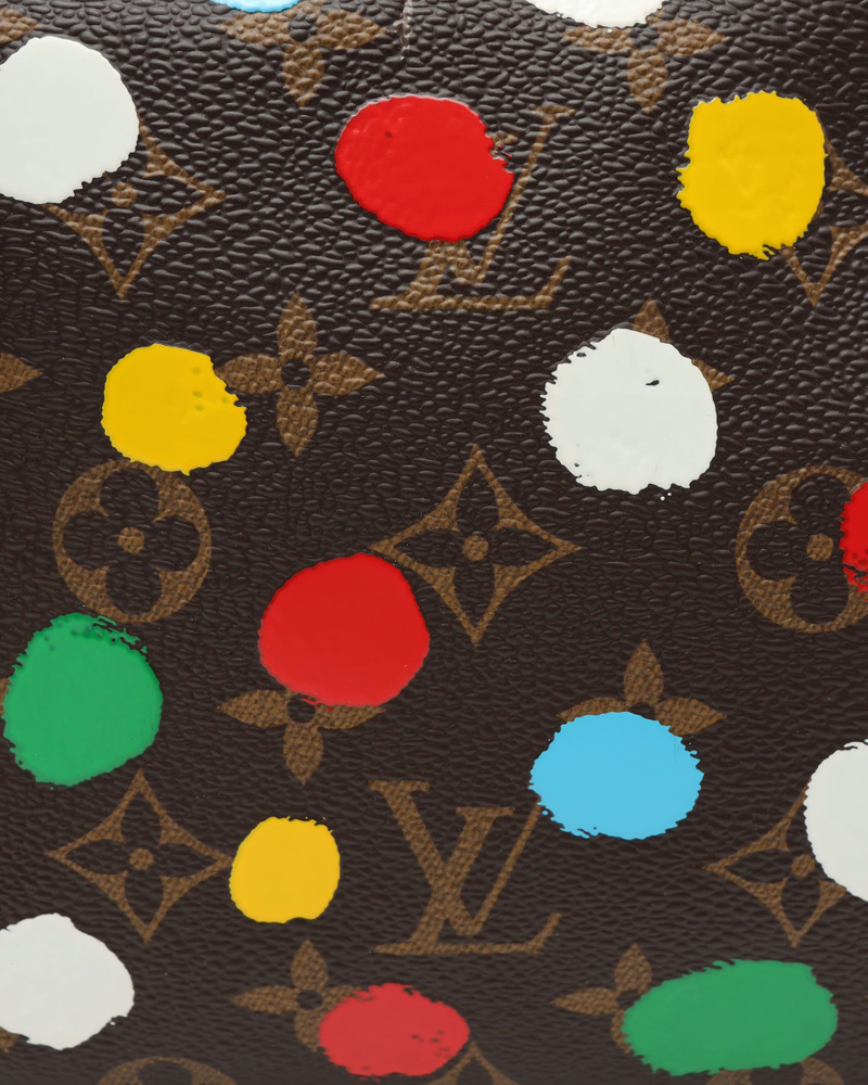 Louis Vuitton Yayoi Kusama 2023 Monogram 3D Dots Side Trunk Bag