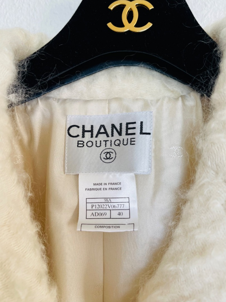 Chanel Mohair-laine-soie (Chanel Boutique)
