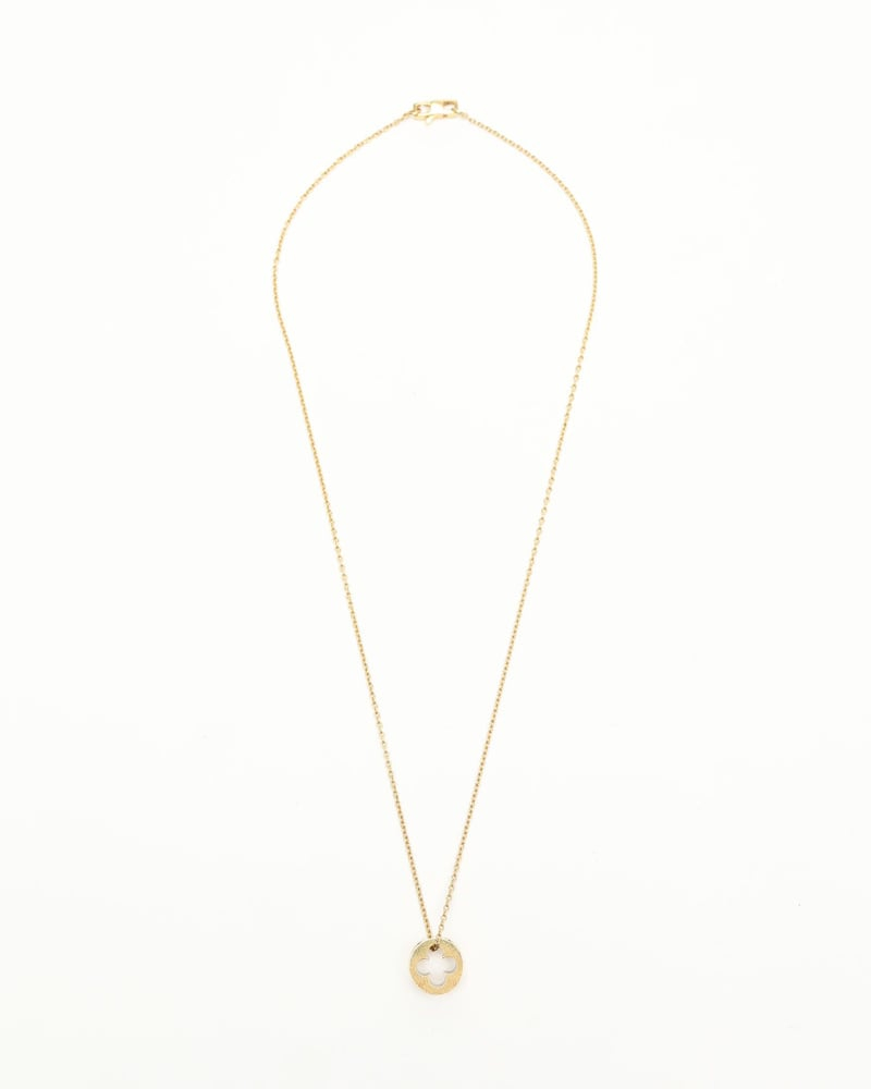 Louis Vuitton Pandantif Empreinte Yellow Gold Necklace