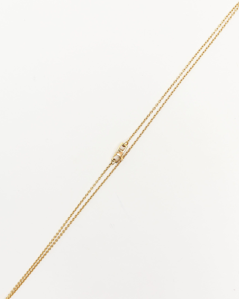 Louis Vuitton Pandantif Empreinte Yellow Gold Necklace