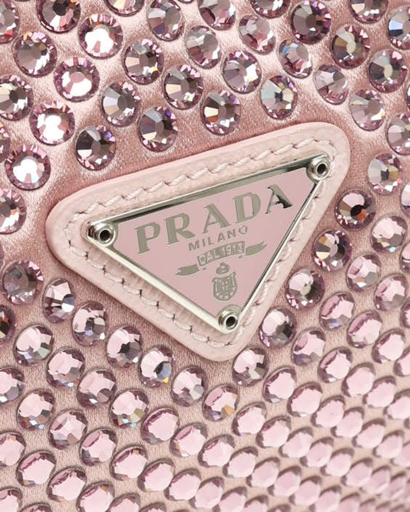 Prada Satin Crystal Re-Edition 2000 Bag