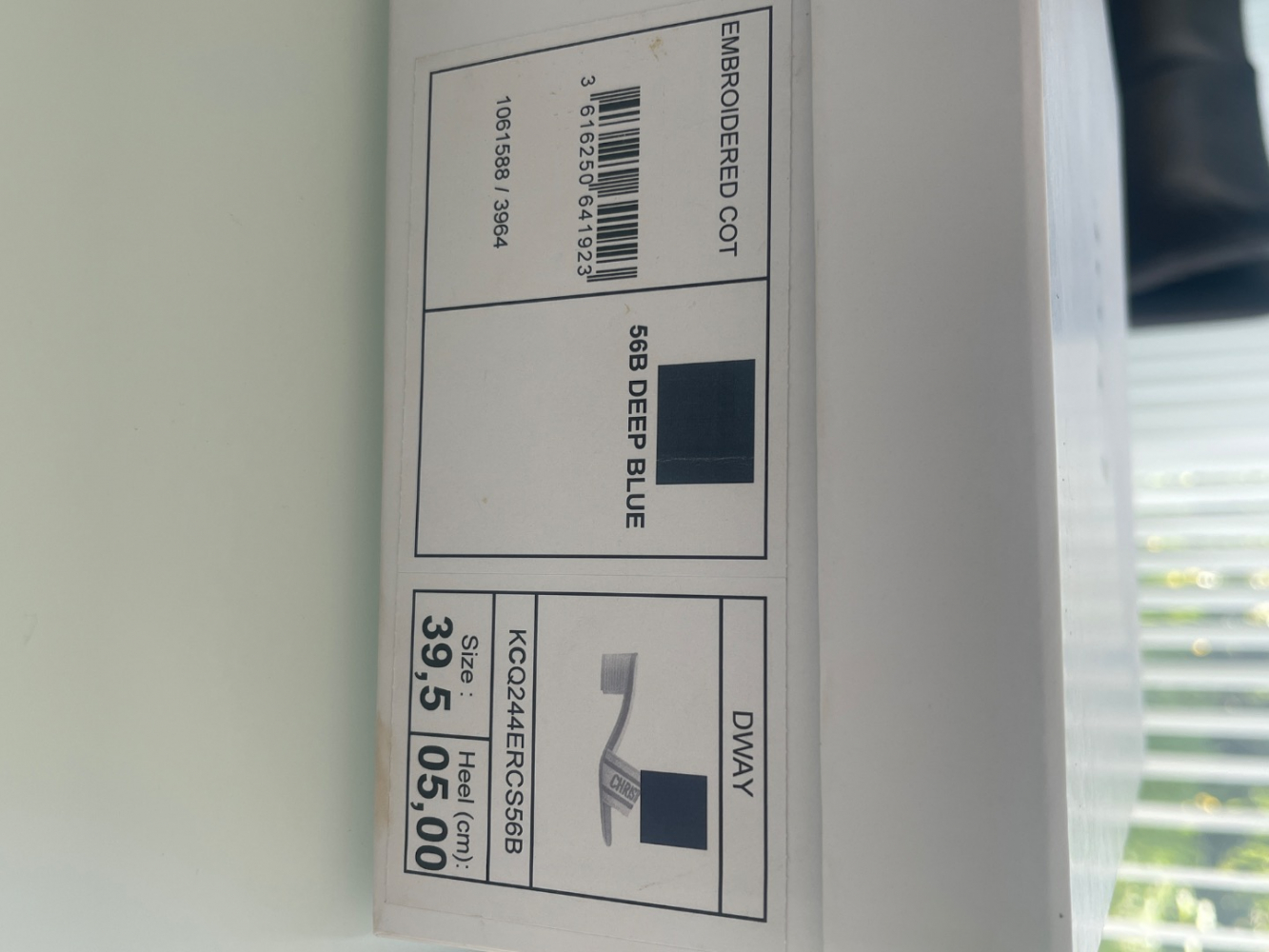 Christian Dior Chaussons