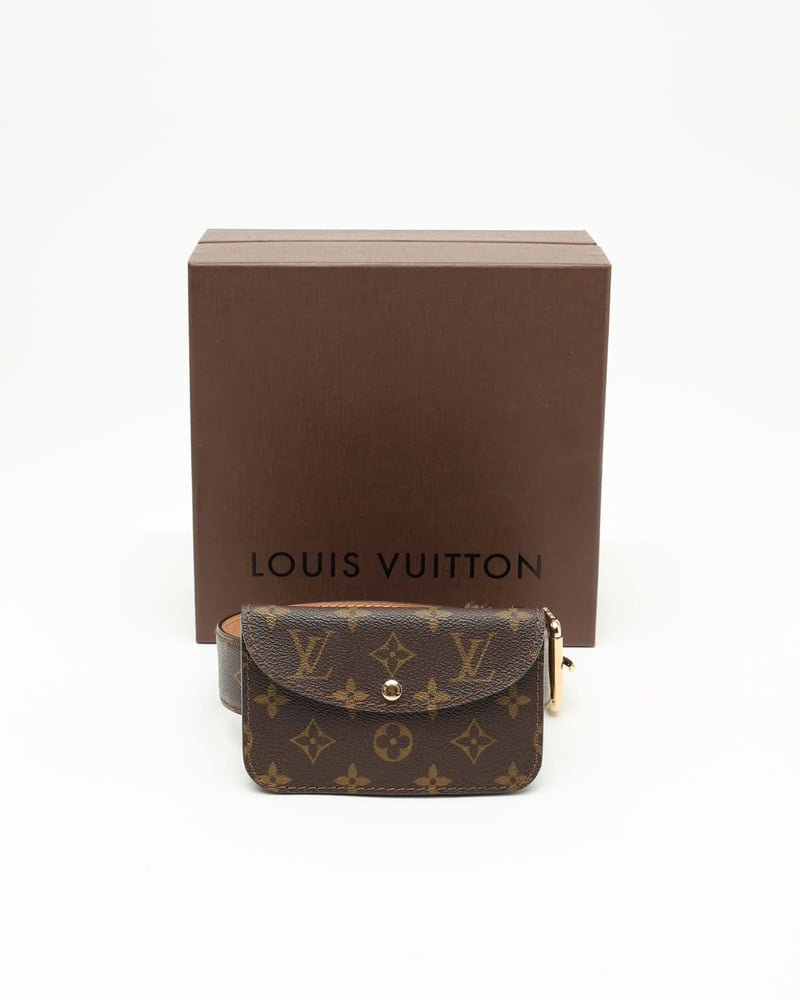 Louis Vuitton Monogram Santur Pochette Belt