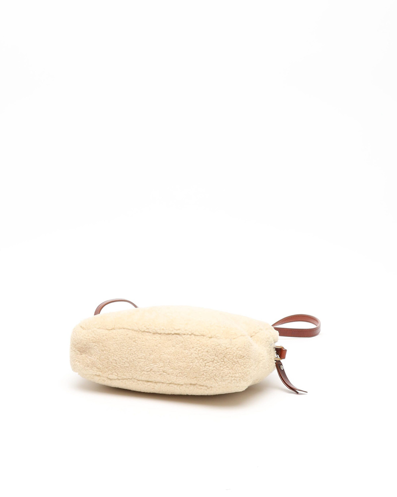 Saint Laurent Shearling Lou Camera Bag