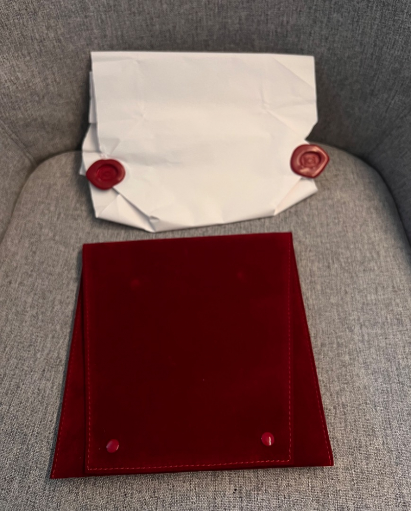 Cartier jewellery travel/storage pouch