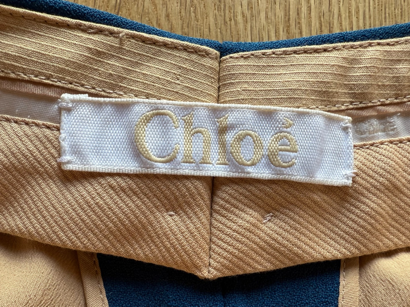 Chloé Pantalon bleu chic, neuf !