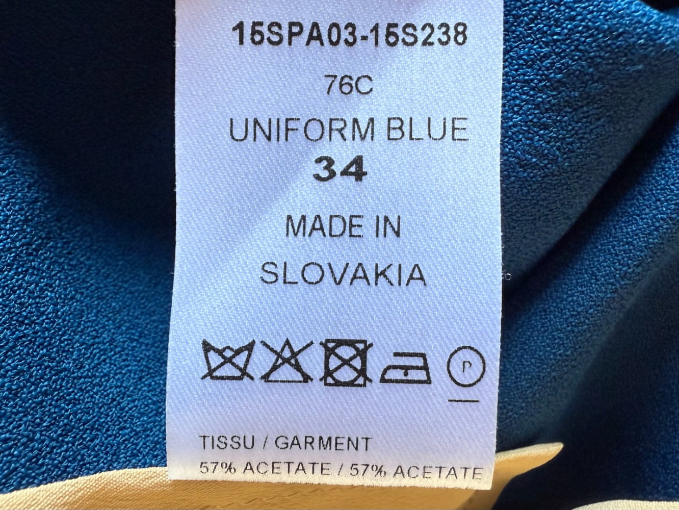 Chloé Pantalon bleu chic, neuf !