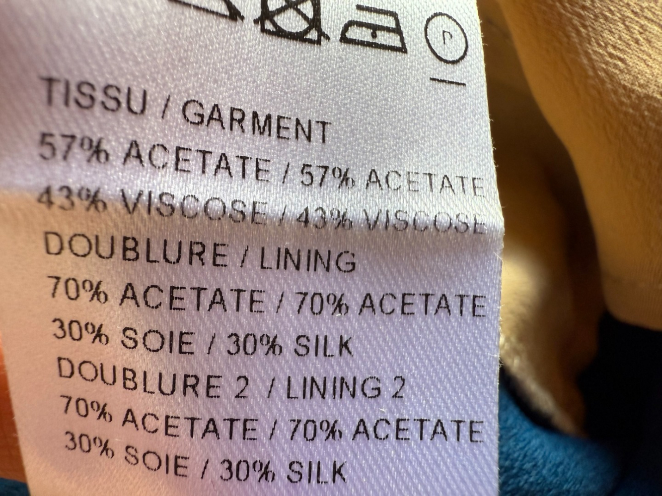 Chloé Pantalon bleu chic, neuf !