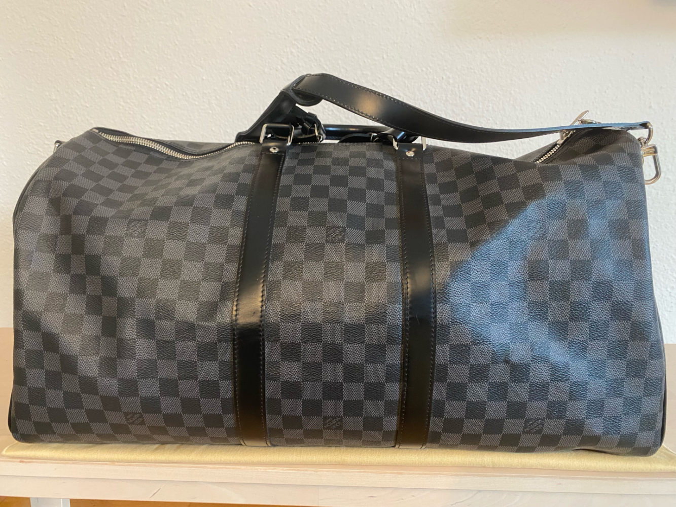 Louis Vuitton Keepall Bandoulière 55 Damier Graphite