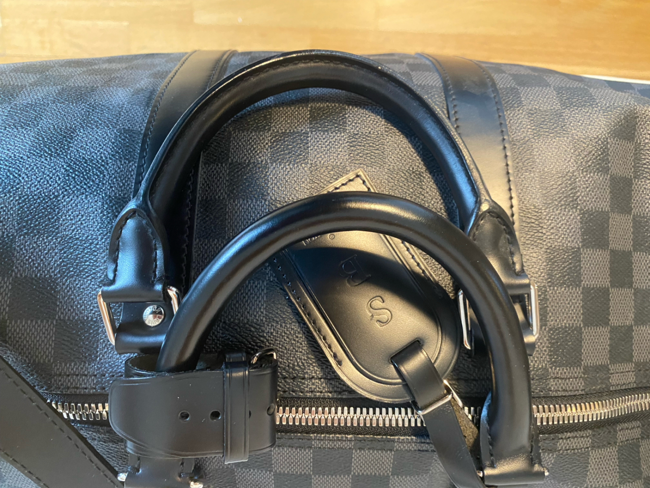 Louis Vuitton Keepall Bandoulière 55 Damier Graphite