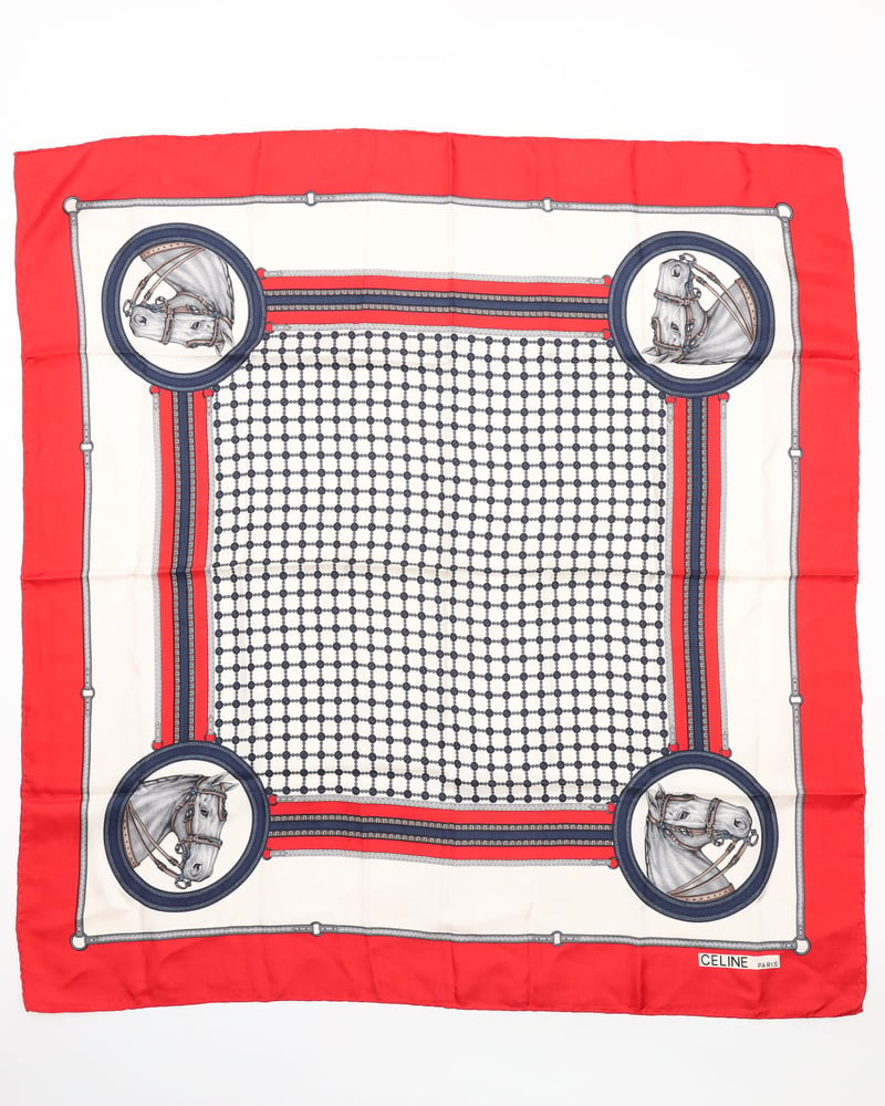 Celine Céline Silk Scarf
