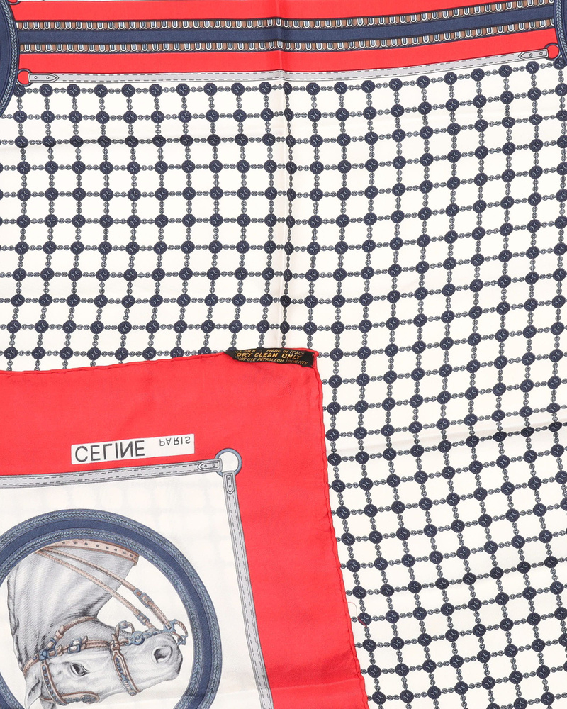 Celine Céline Silk Scarf